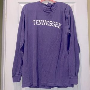 Halo Comfort Colors Tennessee T-Shirt, Long Sleeve, Large, NWT, Christmas, MTSU